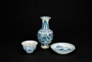 A group of A Blue And White Porcelain