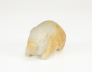 Qing - A Russet White Jade Pig - 2