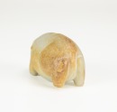 Qing - A Russet White Jade Pig - 4