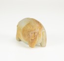 Qing - A Russet White Jade Pig - 6