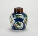 Qing Tonghi-A Blue And White Wucai Jar - 2