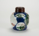 Qing Tonghi-A Blue And White Wucai Jar - 4