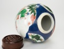 Qing Tonghi-A Blue And White Wucai Jar - 5