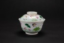 Qing Xianfeng - A Famille-Glazed ‘Mandarin Duck Lotus Pond’ Cover Cup. - 3