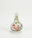 Qing Jiaqing And Of Period - A Famille-Glazed ‘Floral’ Vase. - 2