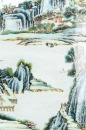 Qing-A Famille-Glazed ‘Land Scape ‘Table Screen - 6