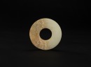 A Russet White Jade Disc - 2