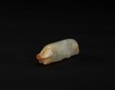 Han Dynasty- A White Jade Carved Pig - 5