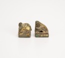 Han-A Two Gilt-Bronze Seals - 5