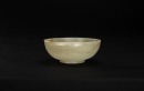 Han -A White Jade Carved ‘Floral’ Cup