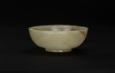 Han -A White Jade Carved ‘Floral’ Cup - 3