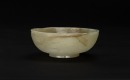 Han -A White Jade Carved ‘Floral’ Cup - 4