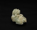 Qing - A White Jade Beast With Lingzhi - 4