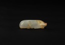 Han Dynasty- A White Jade Carved Pig