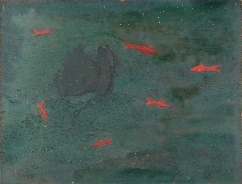 Attribute To Sanyu (1895-1966) Fishes,