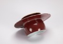 Ming-A Sacrificial Red Tea Cup Holder - 6