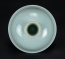 Qing-A Celadon Glazed Floral Stem Cup. - 8
