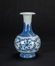 Qing - A Blue And White ‘ Eight Treasure’ Vase. - 3