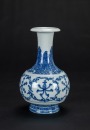 Qing - A Blue And White ‘ Eight Treasure’ Vase. - 5