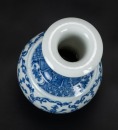 Qing - A Blue And White ‘ Eight Treasure’ Vase. - 7