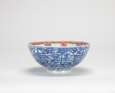 Qing-A Blue And White &lsquo;Shou&rsquo; Exterrior,Famille- Glazed &lsquo;Florals&rsquo;Interrior Bowl. - 4