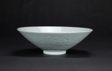 Qing-A White Glazed’Lotus’ Bowl.