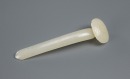 Qing-A White Jade Engrave Fu,Shou Carved Ruyi Form Hairpin - 2