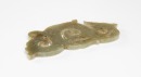 Warring States Period-A Greyish-Green Jade Dragon-Shaped Pendant - 4