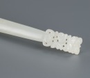 Qing-A White Jade Carved’Gu Qin’ Hairpin - 2