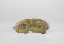 Antiques-A Jade Carved Rabbit