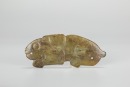 Antiques-A Jade Carved Rabbit - 2