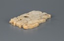 Qing-A Yellowish White Jade with Lotus Pendant - 4