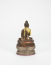 Qing - A Gilt-Bronze Figure Of Amoghasiddha ( with Stand ) - 3