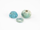 Han Dynasty-A Group Of Three Tonbo- Tama Beads (3 Ps) - 5