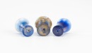 Han Dynasty - A Group Of The Three Liuli Earplugs - 3