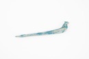 Han Dynasty-A Blue Liuli Phoenix Form Hairpin