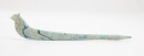 Han Dynasty-A Blue Liuli Phoenix Form Hairpin - 3