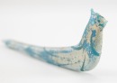 Han Dynasty-A Blue Liuli Phoenix Form Hairpin - 6