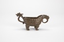 Qing - A Bronze ‘Dragon Form’ Ritual Pouring Vessel