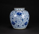 Republic-A Blue And White ‘Lotus’ Cover Jar - 3