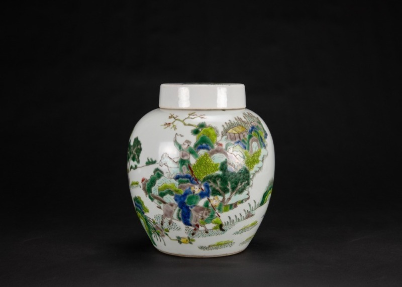 Republic - A Wu Cai ‘Quan Yu’ Cover Jar.