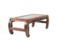 Qing-A Huanghuali Inserts Burlwood Kang Table - 2