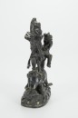 Qing-A Bronze Figure Of Yama Dharmaraja - 3