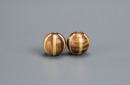 A Pair Of Pumtek Round Beads - 2