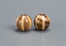 A Pair Of Pumtek Round Beads - 3