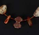 A Red Agate Beads Neckace With Red Agate Ornaments - 3