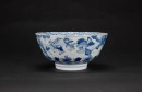 A Chinese Blue And White Figures Bowl. - 2