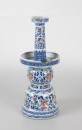 A Chinese Doucai Candlestick Holder. - 3