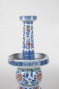 A Chinese Doucai Candlestick Holder. - 4