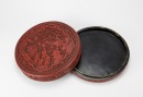 A Chinese Cinnabar Lacquer Carved ‘Eight Immortals’ Round Box And Cover. (Qing Dynasty) - 7